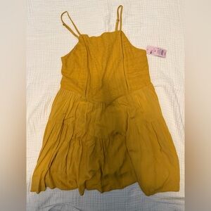 Wild Fable Golden Midi Dress